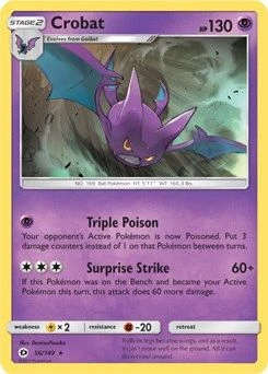 Crobat - 56/149 (Cosmos Holo)