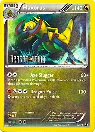 Haxorus - 16/20 (Dragon Vault)