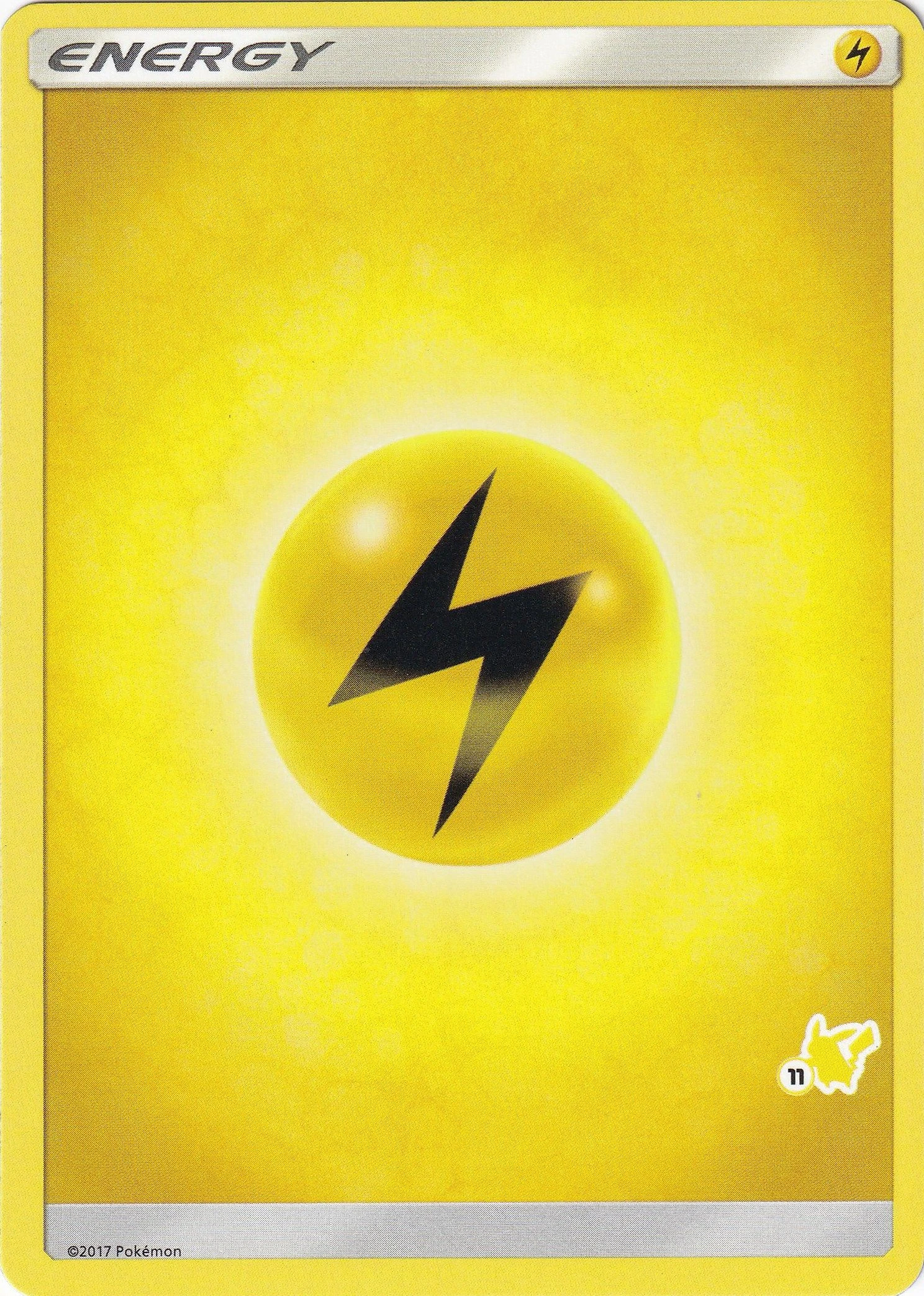 Lightning Energy (#11 Pikachu Stamped)