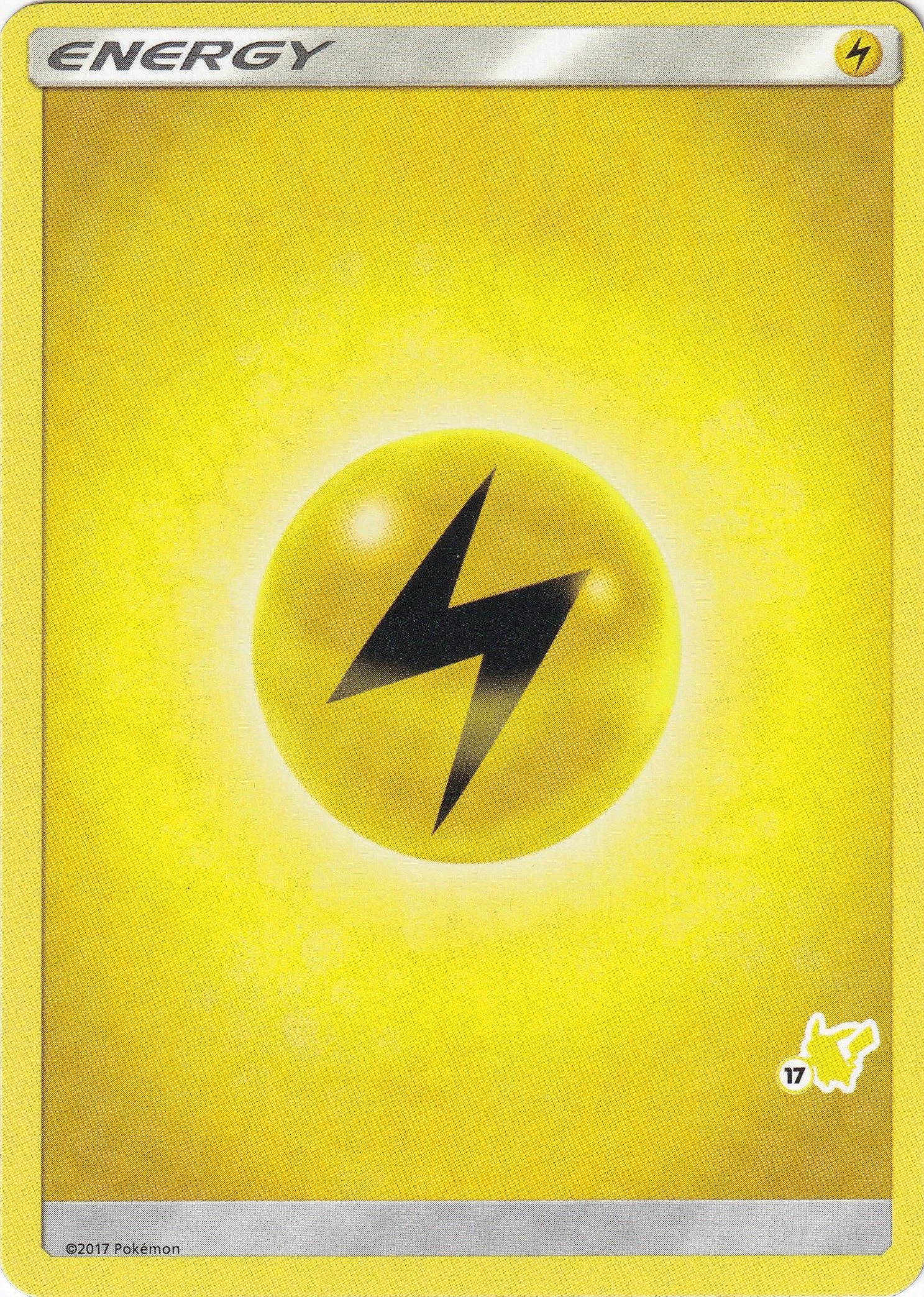 Lightning Energy (#17 Pikachu Stamped)
