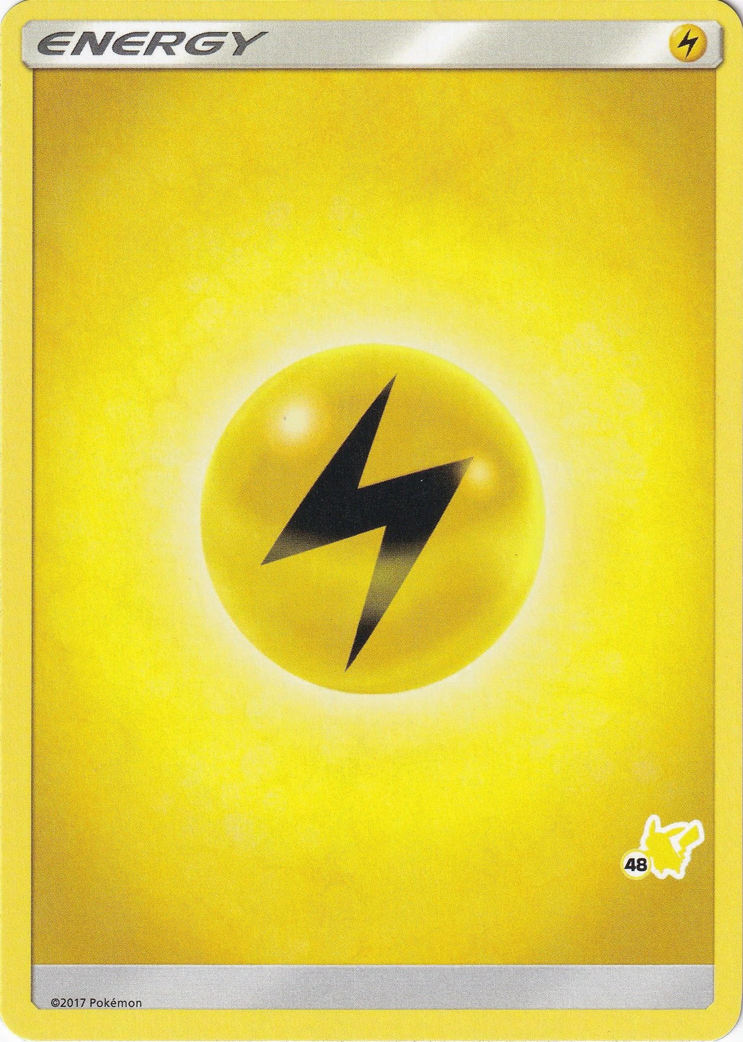 Lightning Energy (#48 Pikachu Stamped)