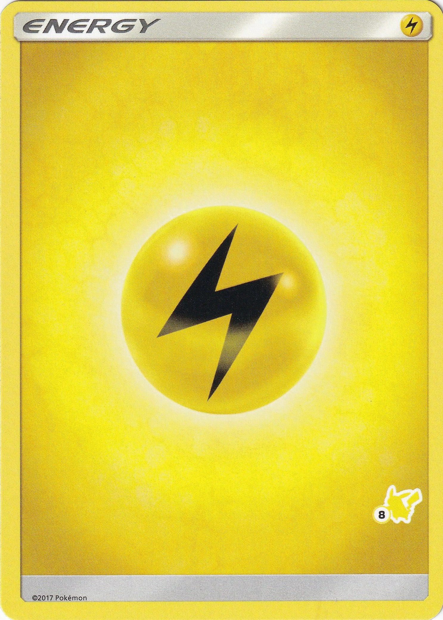 Lightning Energy (#8 Pikachu Stamped)