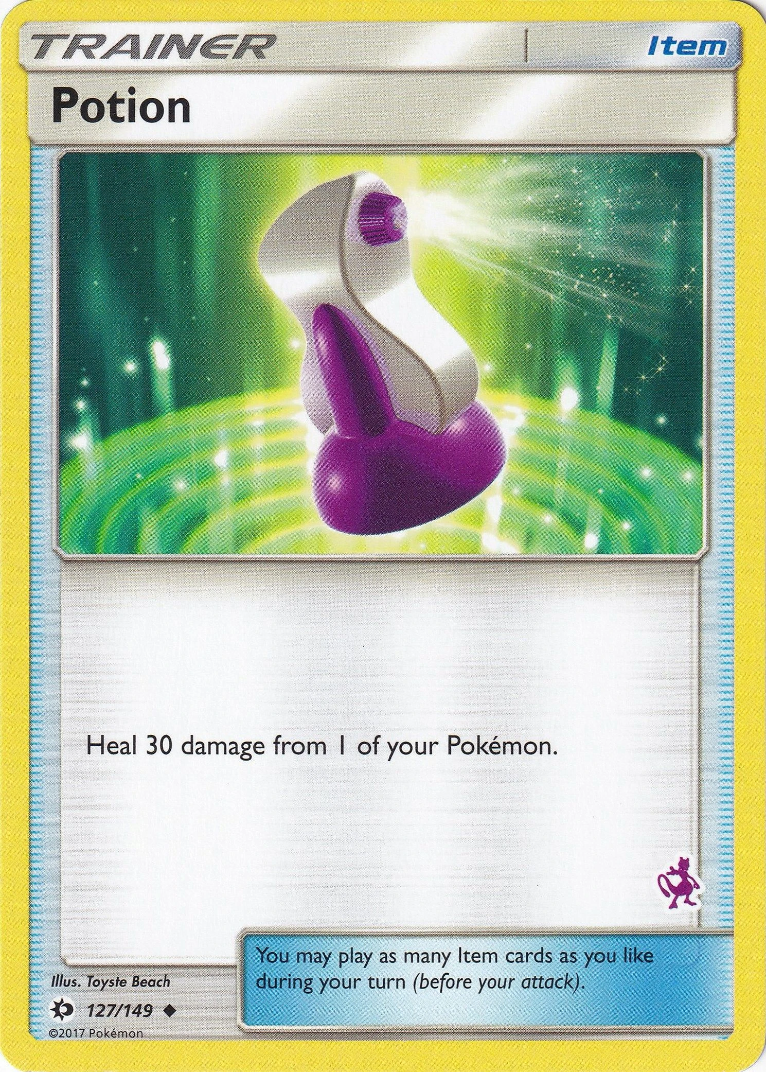 Potion - 127/149 (Mewtwo Stamped)