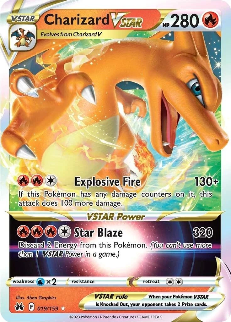 Charizard VSTAR - CRZ #019/159 (LP)