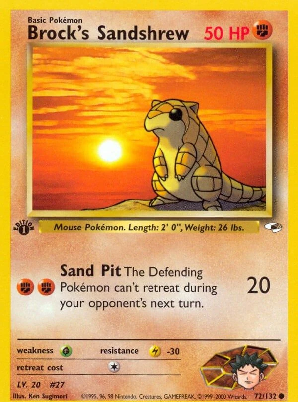 Brock's Sandshrew (72)