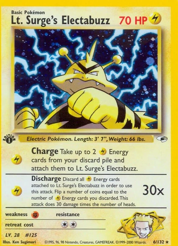 Lt. Surge's Electabuzz (6)