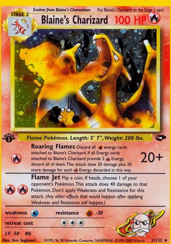 Blaine's Charizard