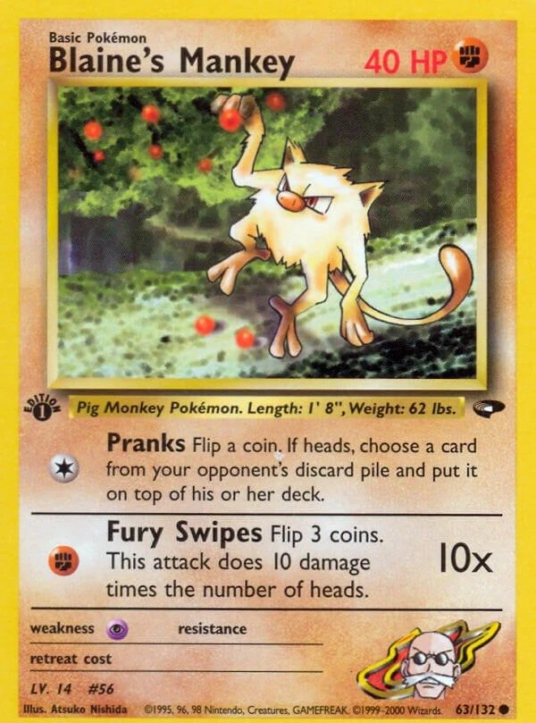 Blaine's Mankey