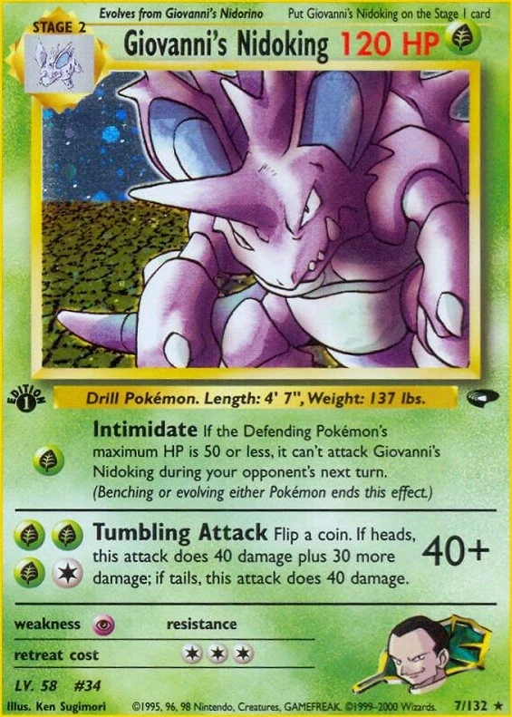 Giovanni's Nidoking
