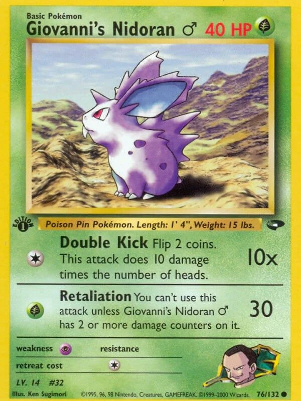 Giovanni's Nidoran M