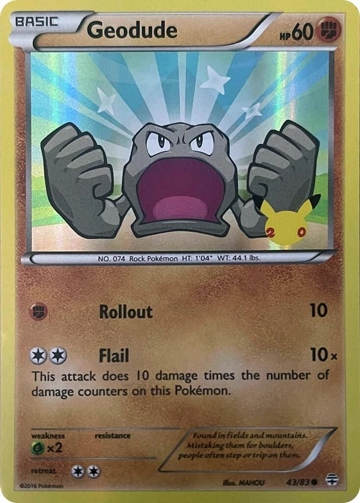 Geodude (Stamped)