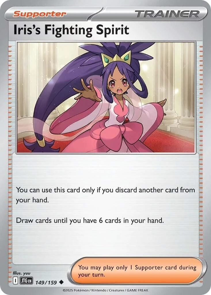Iris's Fighting Spirit