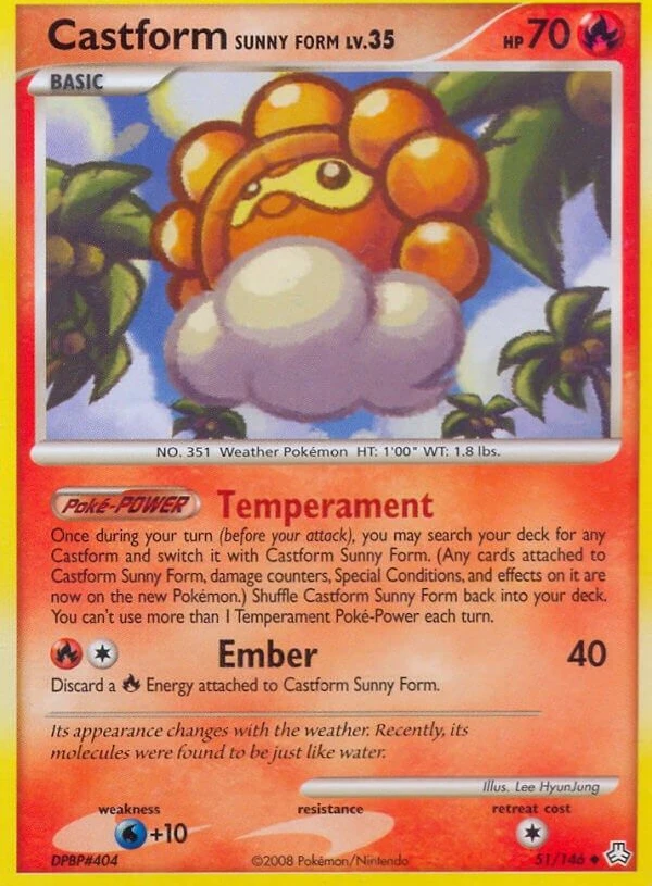 Castform Sunny Form