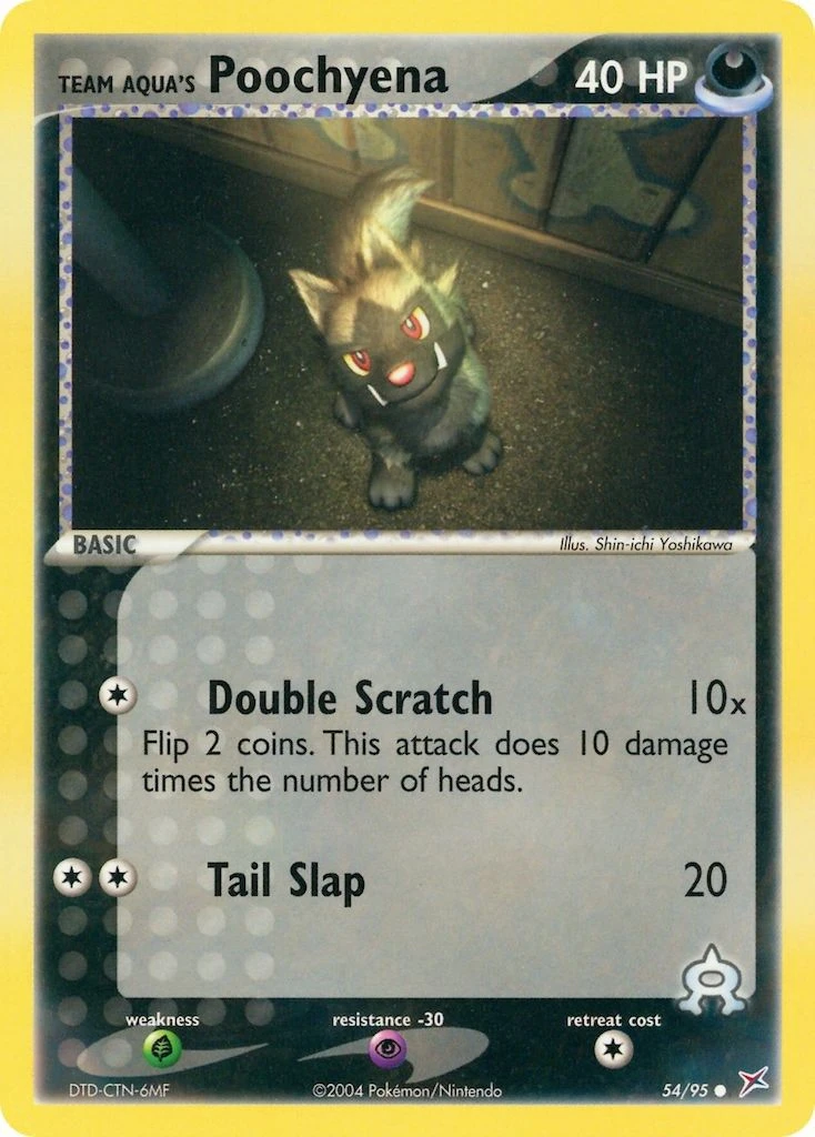 Team Aqua's Poochyena