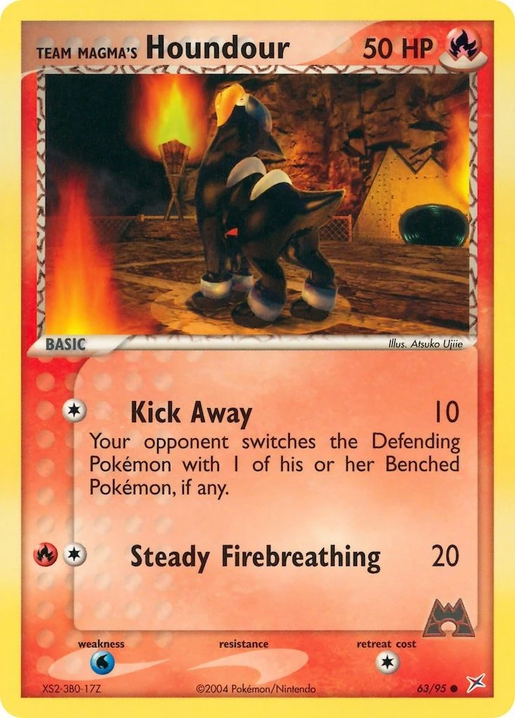 Team Magma's Houndour
