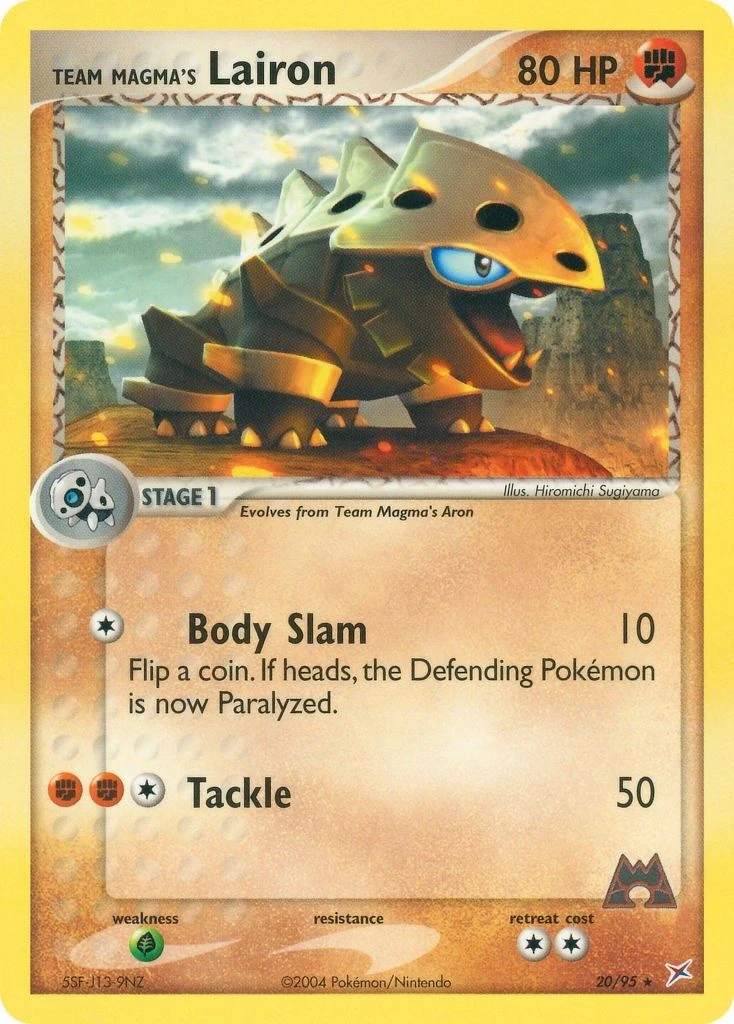 Team Magma's Lairon