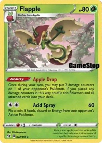 Flapple - 022/192 (Gamestop Exclusive)