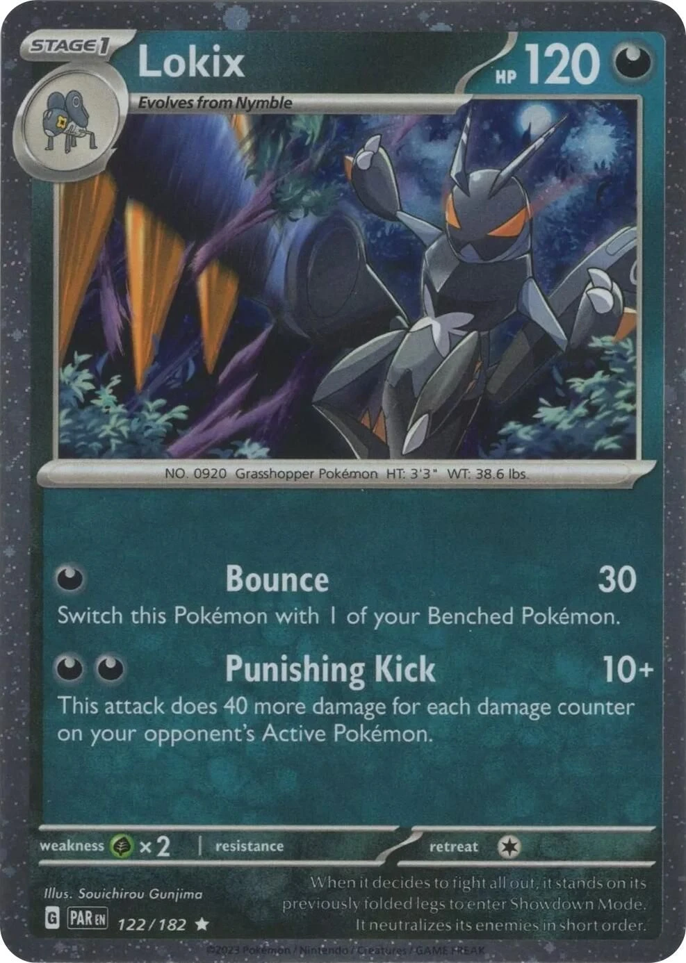 Lokix - 122/182 (Cosmos Holo)