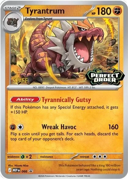 Tyrantrum - 066 [Staff]