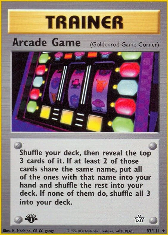 Arcade Game (Goldenrod Game Corner)