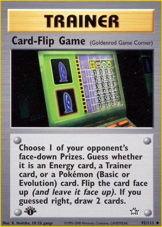 Card-Flip Game (Goldenrod Game Corner)