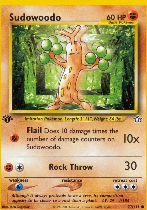 Sudowoodo