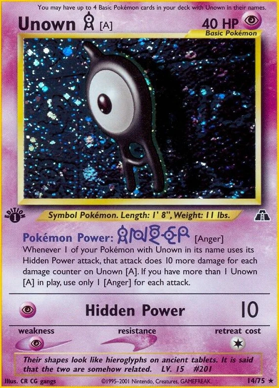 Unown [A] (14)