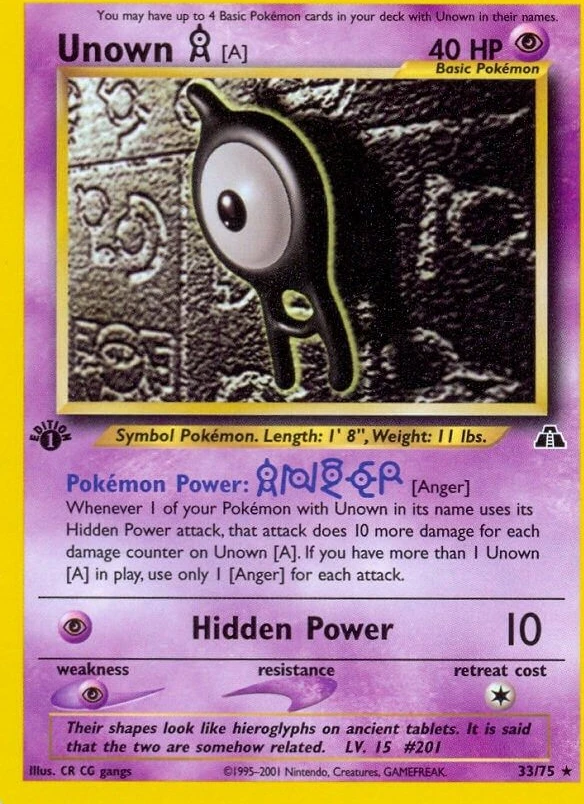 Unown [A] (33)