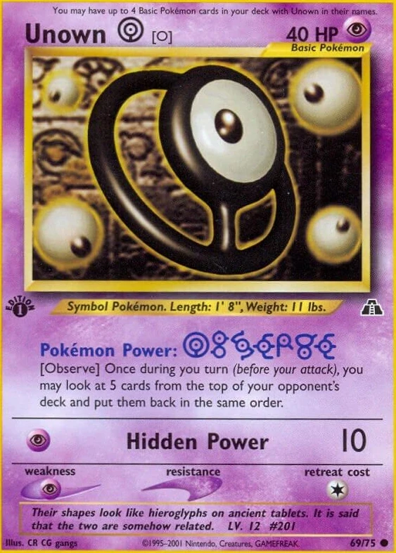 Unown [O]