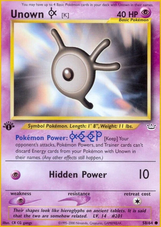 Unown [K]