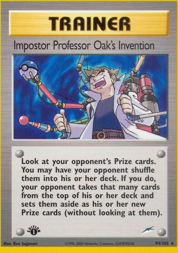 Impostor Professor Oak's Invention