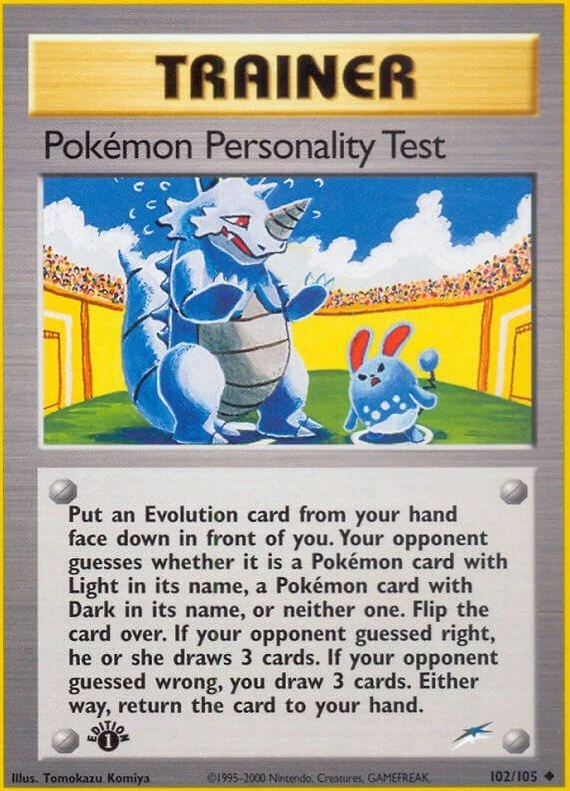 Pokemon Personality Test