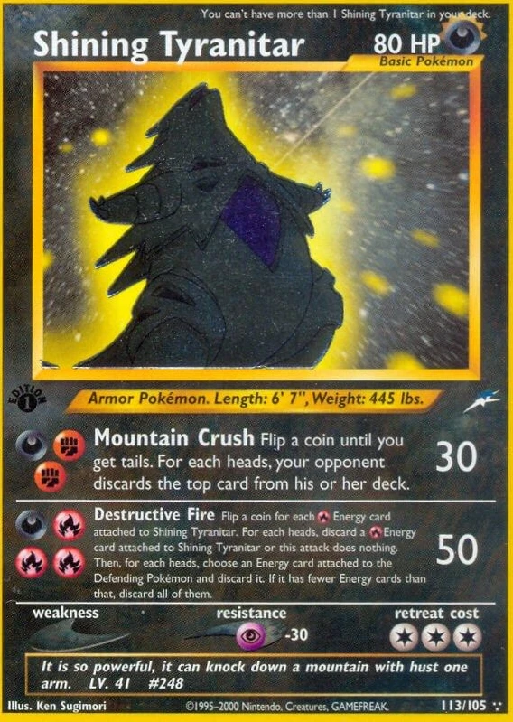 Shining Tyranitar