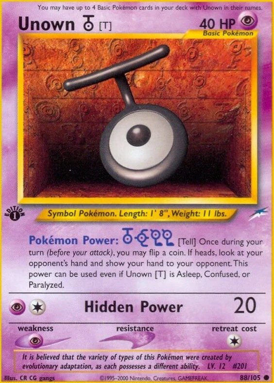 Unown [T]