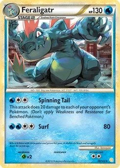 Feraligatr - 20/123 (Cosmos Holo)