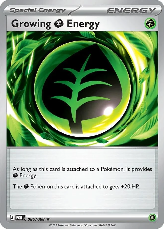 Growing Grass Energy - 086/088 (Non-Holo)