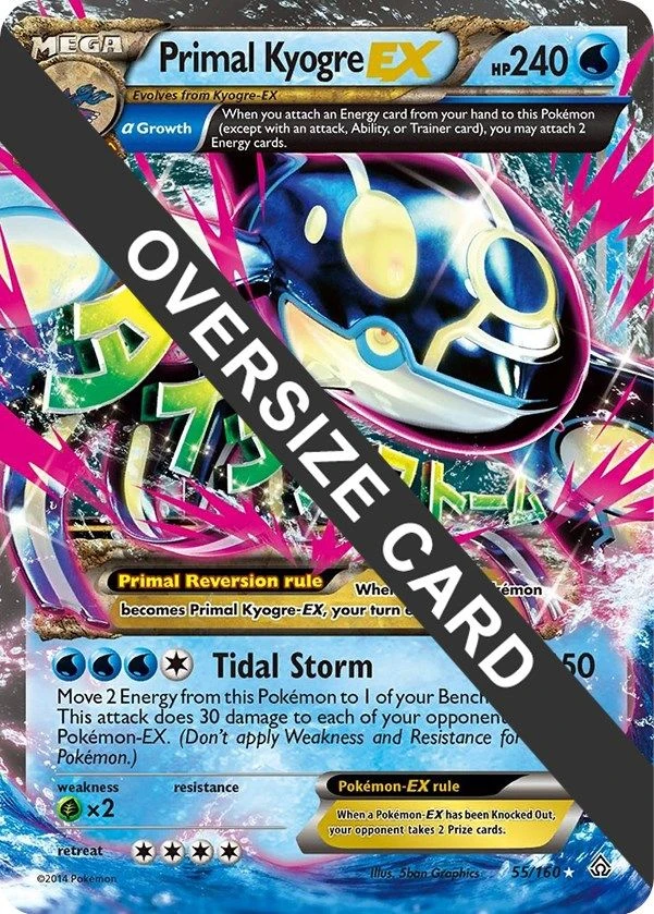 Primal Kyogre EX - 55/160