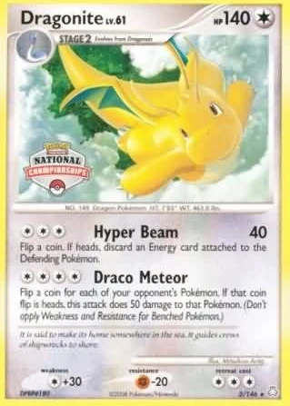 Dragonite - 2/146 (National Championships)