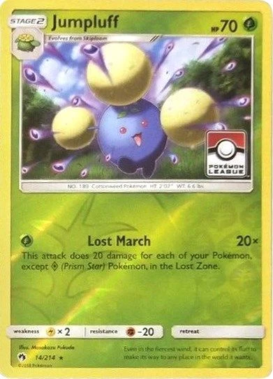 Jumpluff - 14/214 (Pokemon League)
