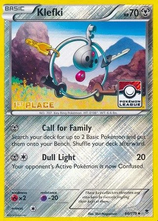 Klefki - 66/119 (Pokemon League) [1st Place]