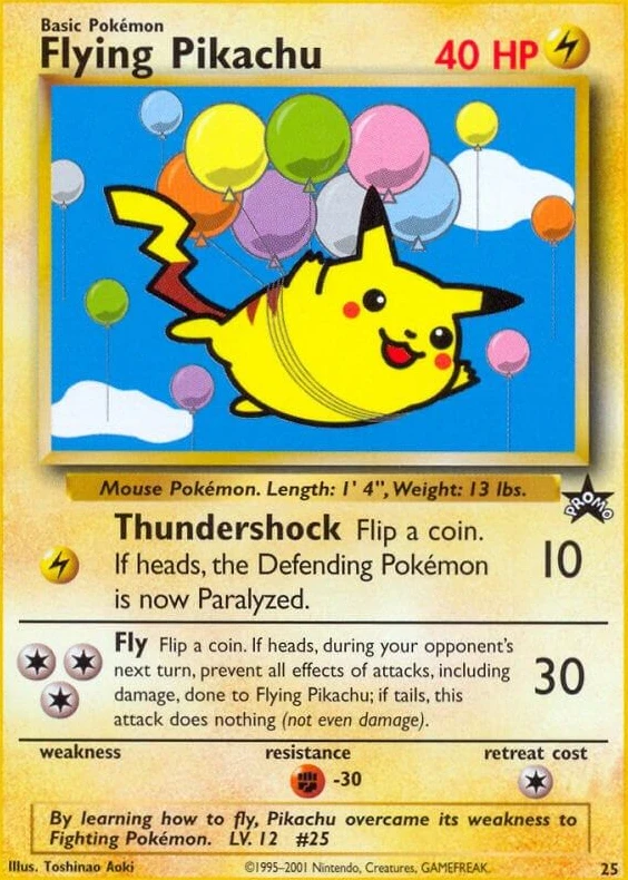 Flying Pikachu