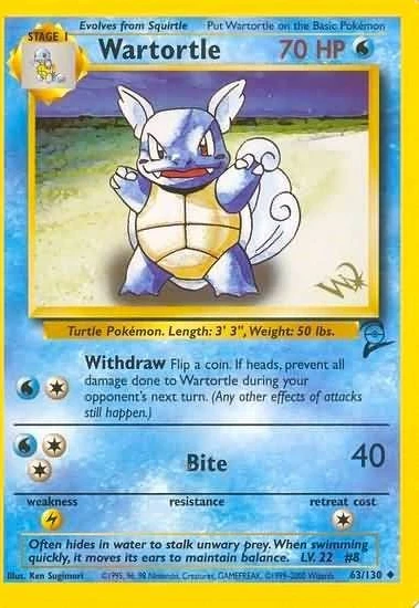 Wartortle [W Stamped]