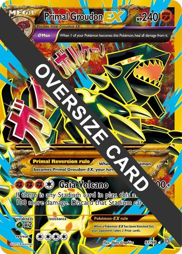Primal Groudon EX - 97/98