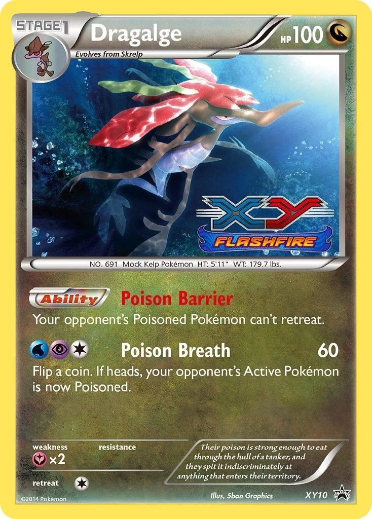 Dragalge - XY10 (Prerelease)