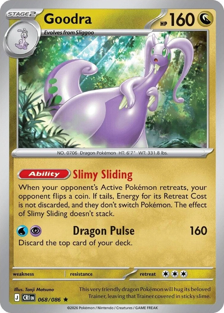 Goodra - 068/086 (Non-Holo)