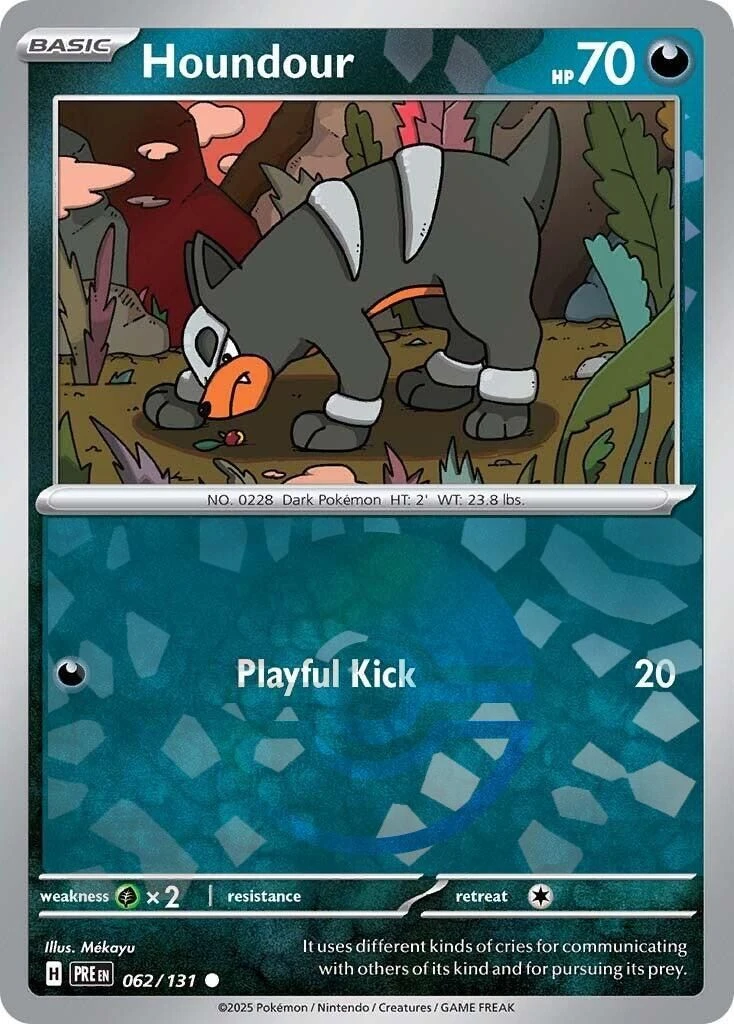 Houndour (Poke Ball Pattern)