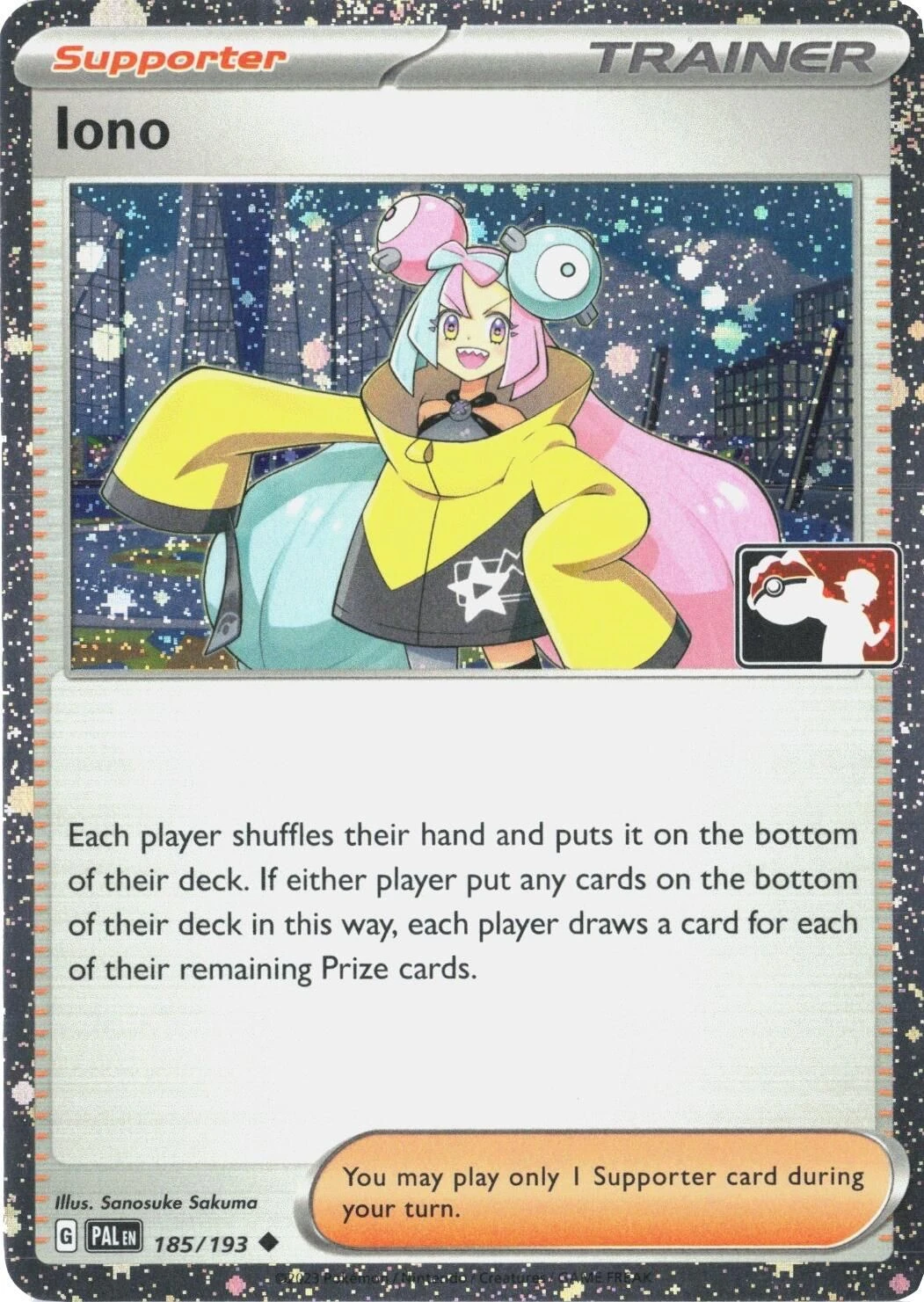 Iono - 185/193 (Cosmos Holo)