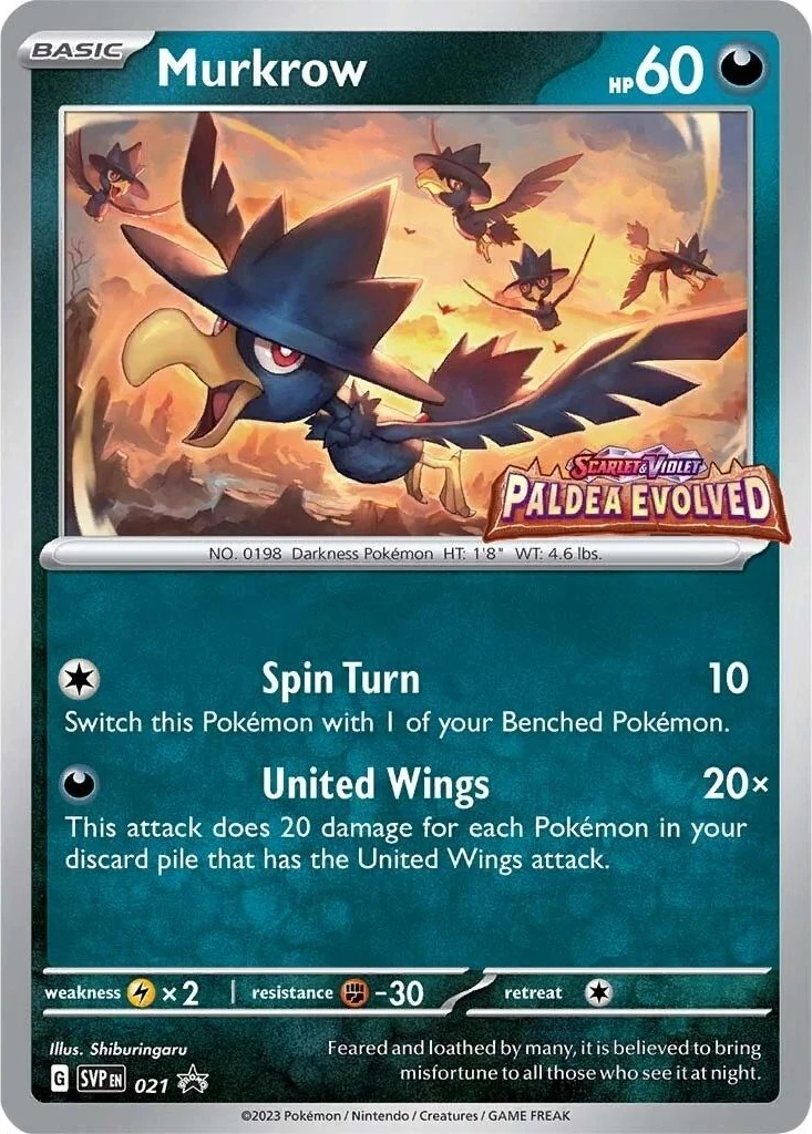Murkrow - 021 (Prerelease)
