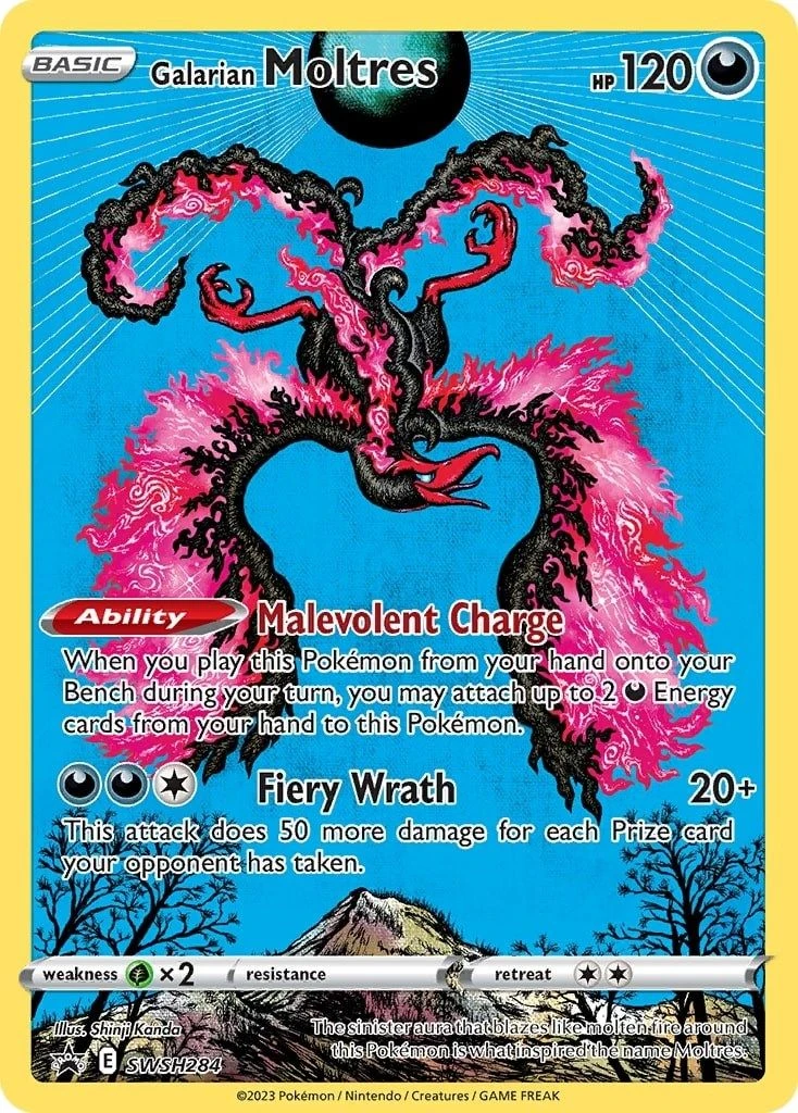 Galarian Moltres - SWSD #SWSH284 (LP)