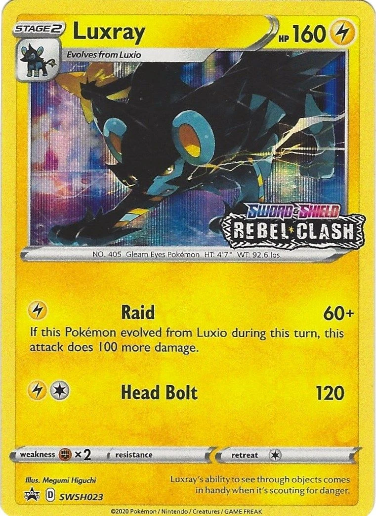 Luxray - SWSH023 (Prerelease)